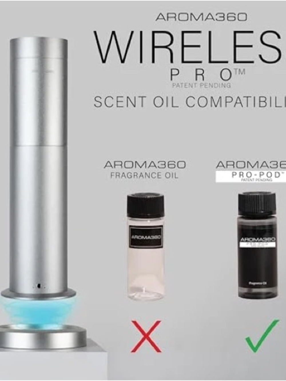 AROMA360 Pro-Pod set of 3 open but not used 50ml - Picture 2 of 3